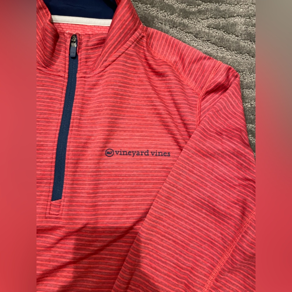 Vineyard Vines Performance Mens Quarter Zip Size XL